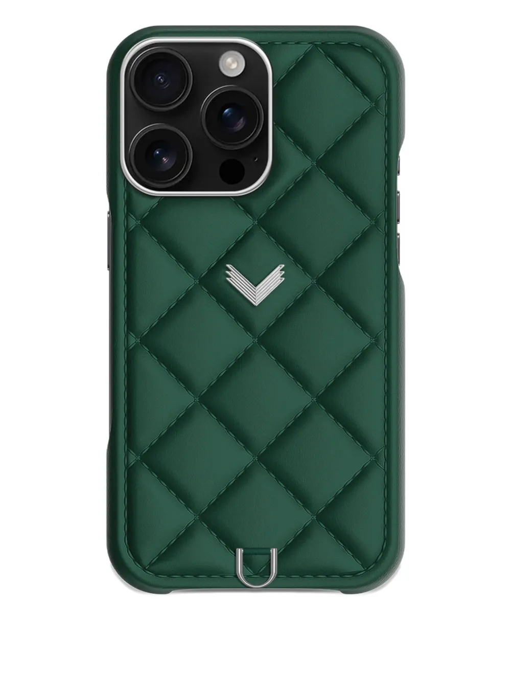 VELANTE leather iPhone 16 Pro Max phone case | Green | Image 1