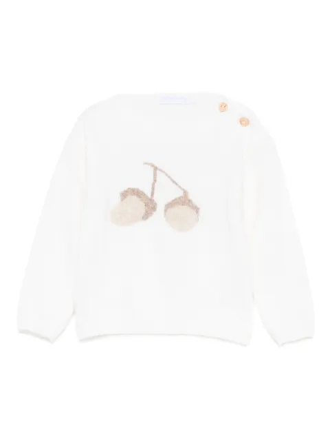 LARANJINHA round-neck sweater 