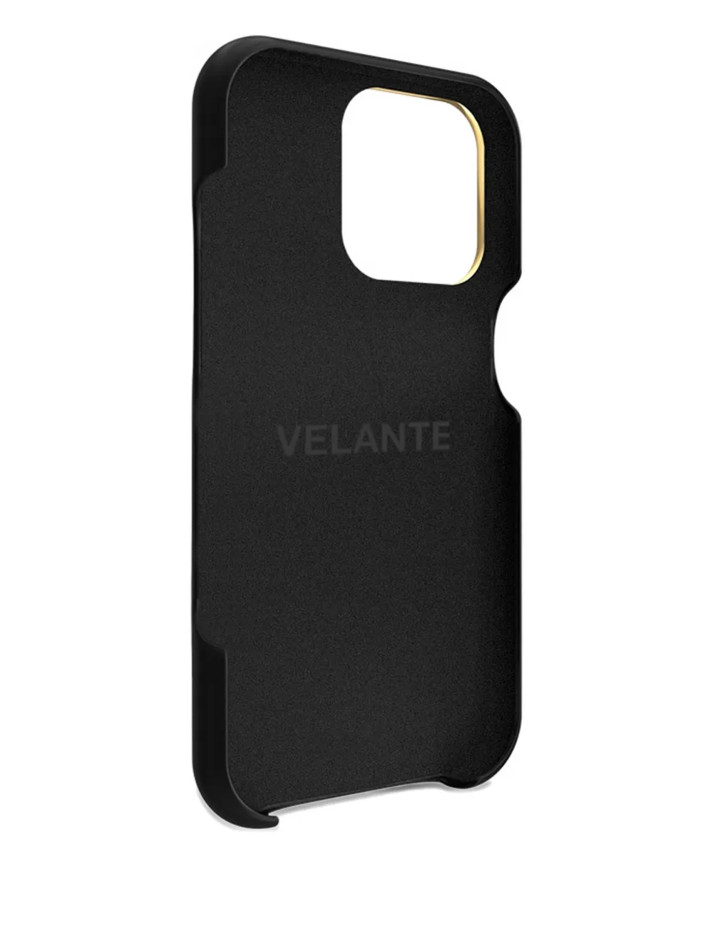 VELANTE quilted-leather iPhone 16 Pro Max case | Black | Image 1