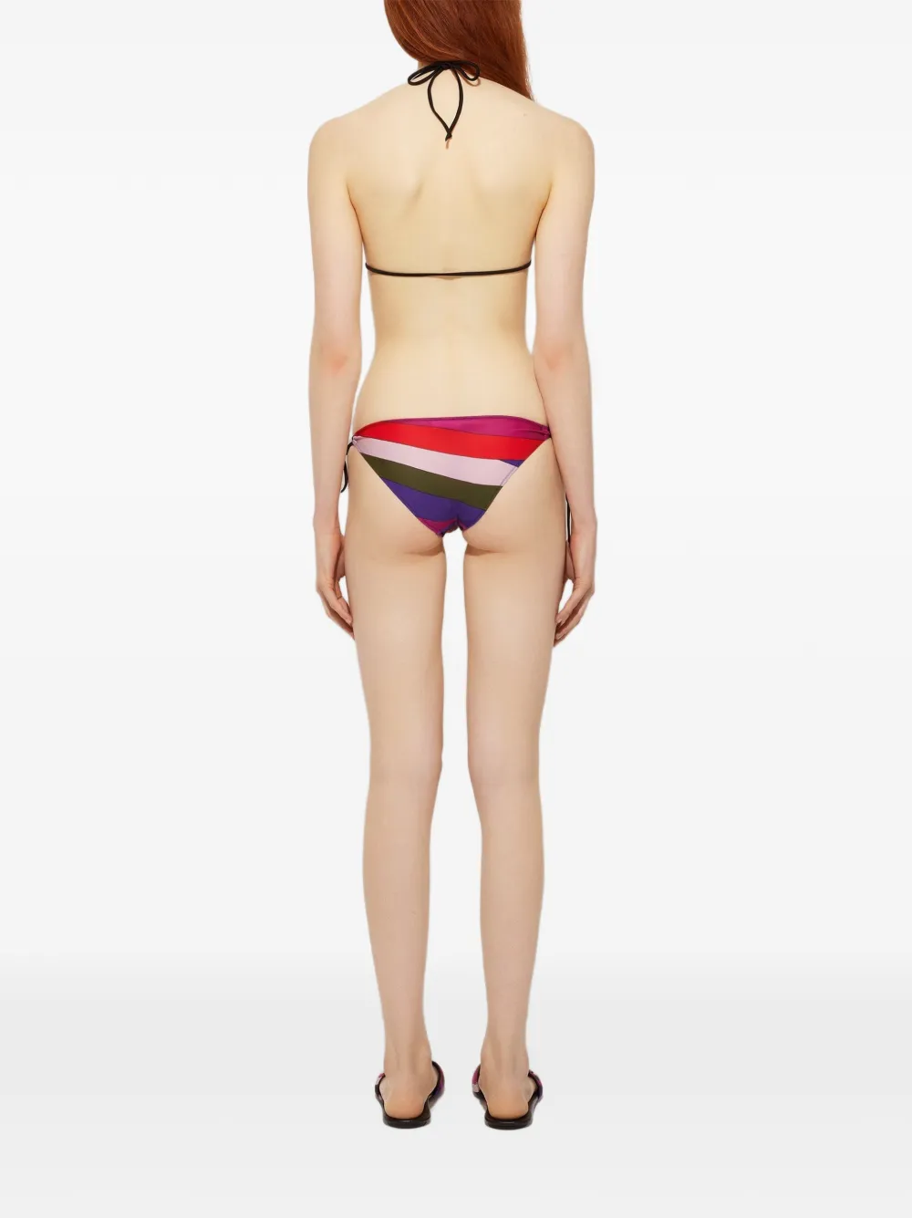 PUCCI Bikinislip met print Rood