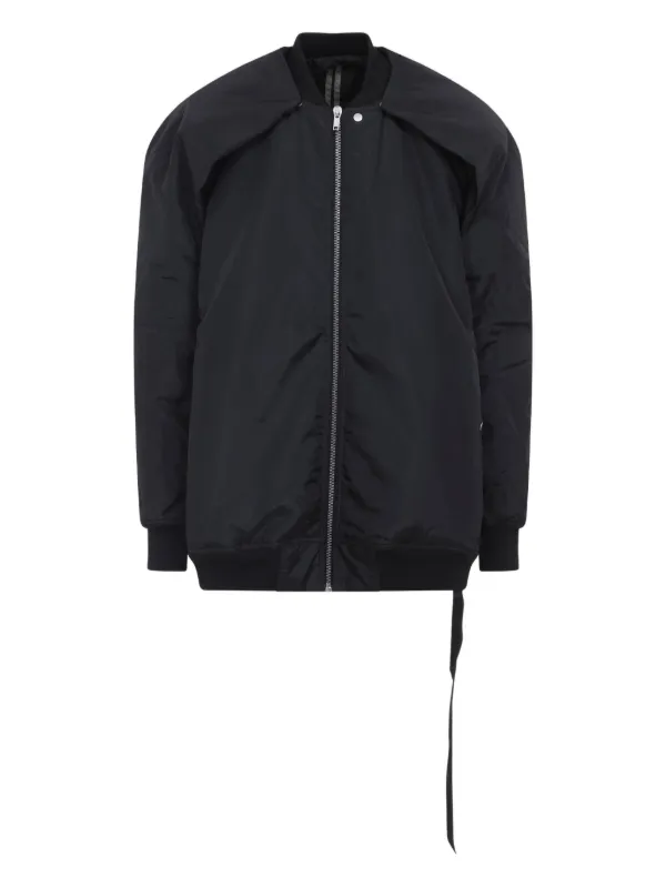 ジャケット・アウター F/W2014 Rick Owens DRKSHDW bomber jacket Rick Owens DRKSHDW ジップ パデッドボンバージャケット | ブラック