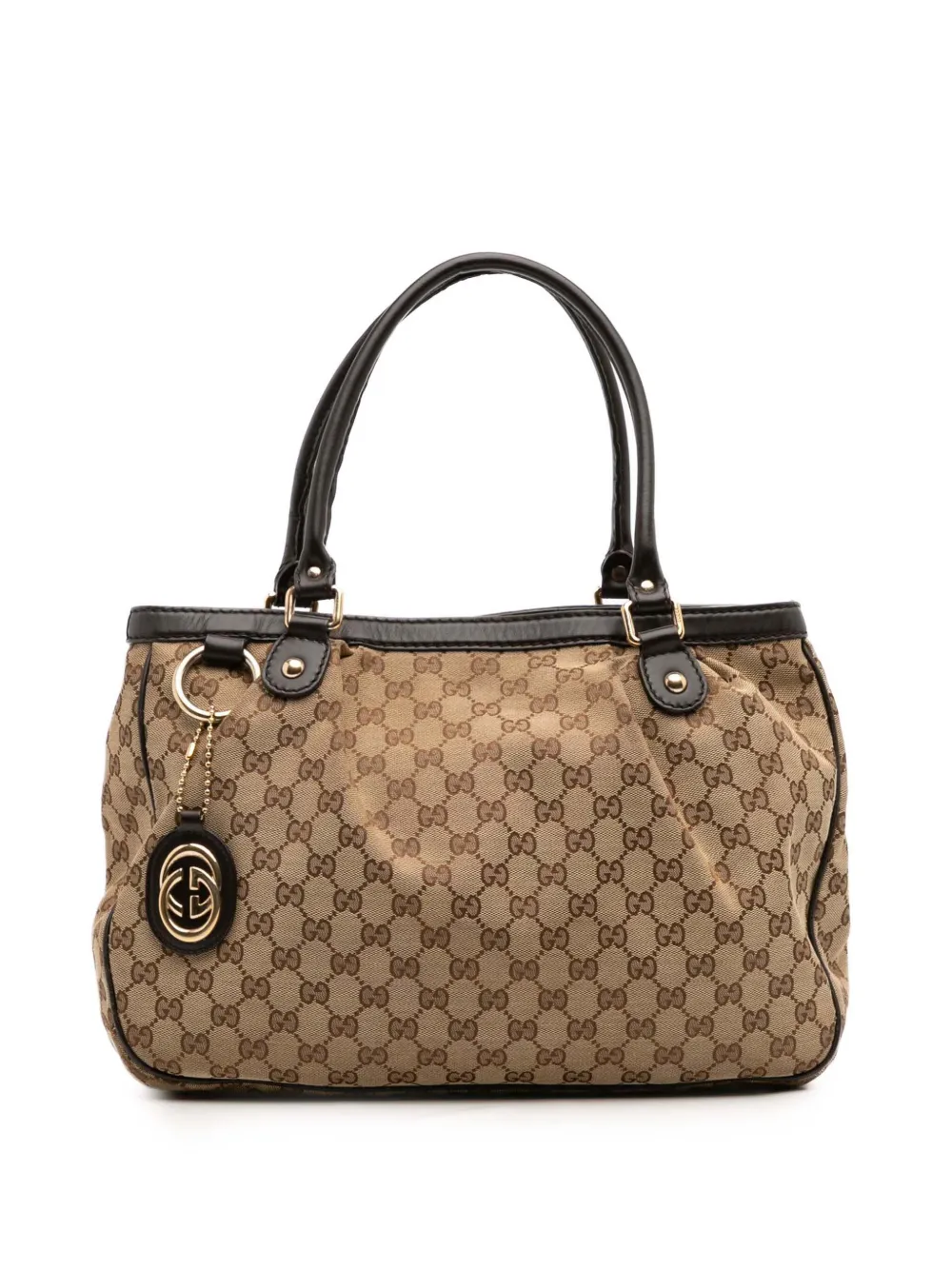 Gucci Pre-Owned 2000-2015 GGキャンバス スーキー トートバッグ - ブラウン Gucci Pre-Owned 2000-2015 GGキャンバス スーキー トートバッグ - ブラウン