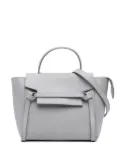 Celine Pre-Owned 2017 Micro Grained Calfskin Belt Bag satchel - Grey