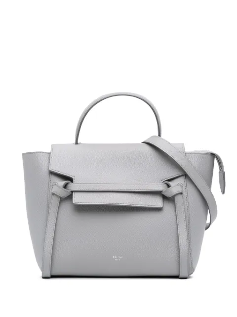 Celine Pre-Owned 2017 Micro Grained Calfskin Belt Bag satchel