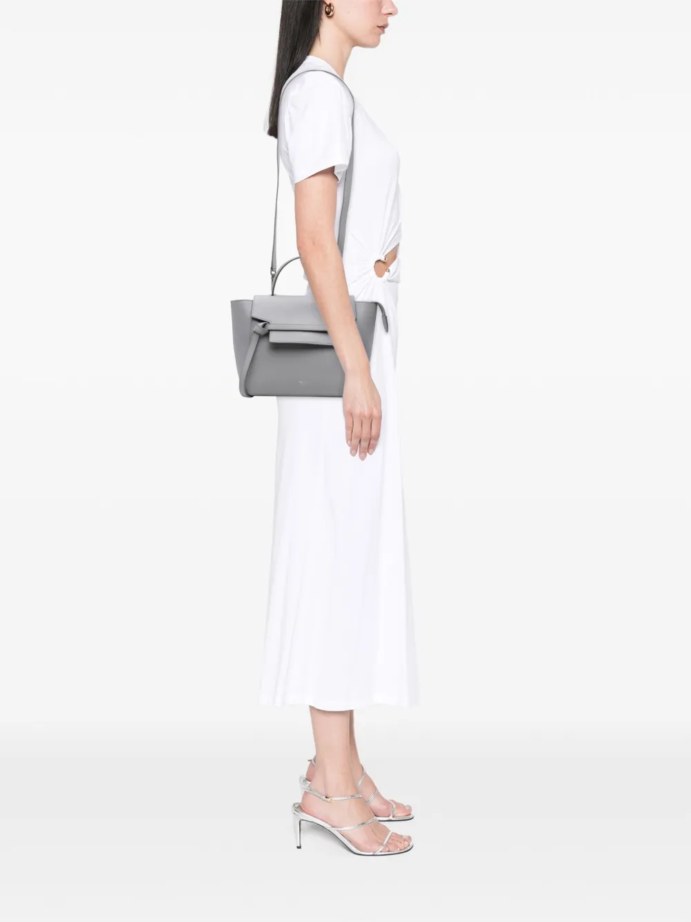 Celine Pre-Owned 2017 Micro Grained Calfskin Belt Bag satchel | Pre-Owned | Image 2