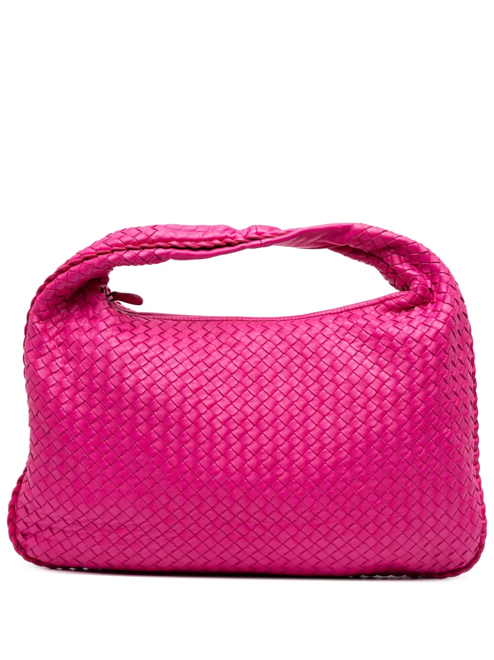 Bottega Veneta Pre-Owned 2012-2025 Medium Nappa Intrecciato Veneta hobo bag | Pink | Image 1