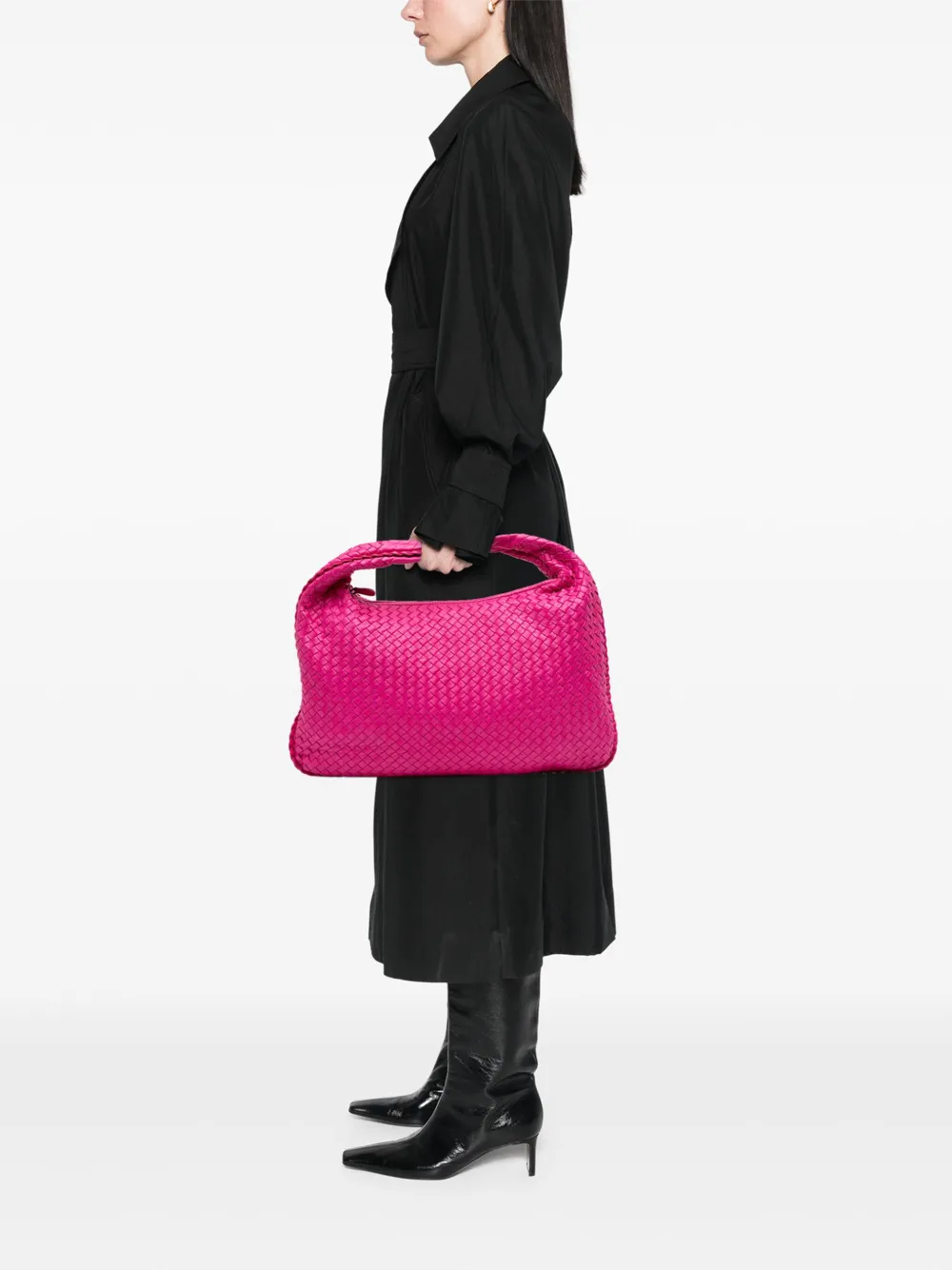 Bottega Veneta Pre-Owned 2012-2025 Medium Nappa Intrecciato Veneta hobo bag | Pre-Owned | Image 2