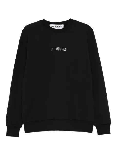 Les Hommes Urban logo-detail crew-neck sweater