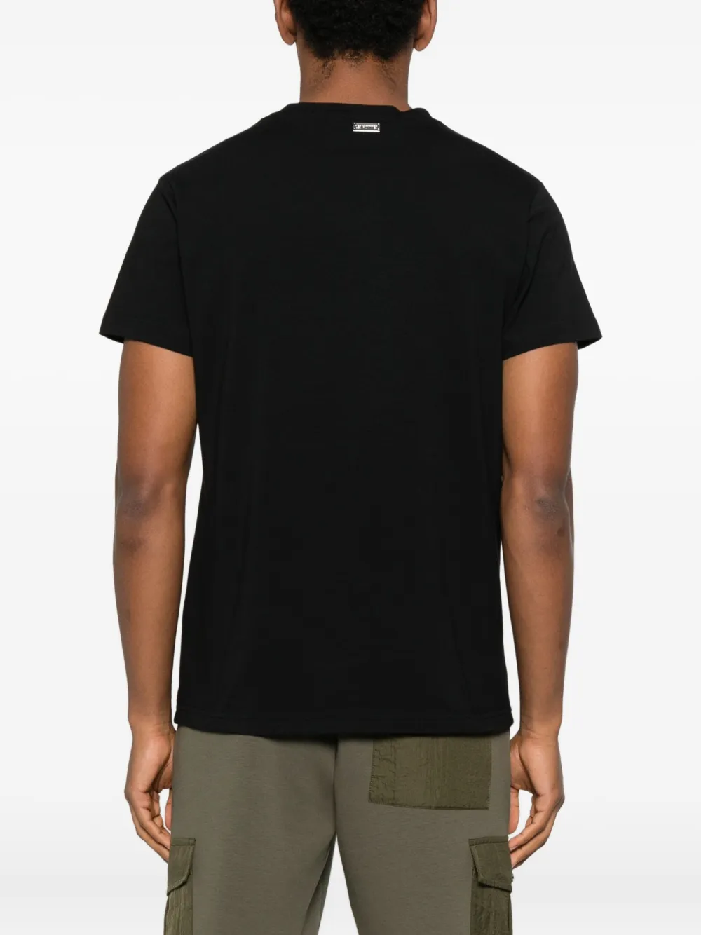 Les Hommes Urban Crew-neck Short-sleeve T-shirt In Black