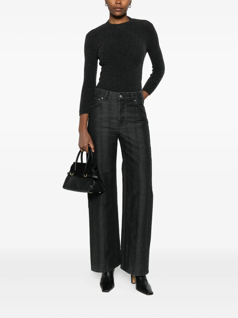 Alainpaul Cashmere-blend Jumper In Gray
