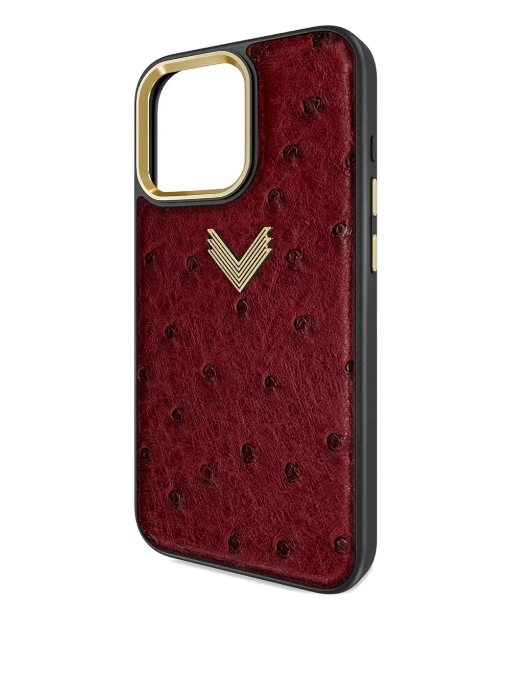  Velante Logo-patch Iphone 16 Pro Max Phone Case - Red 