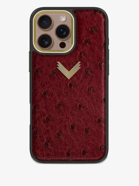 VELANTE logo-patch iPhone 16 Pro Max phone case