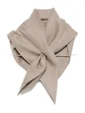 Carven wool scarf - Neutrals