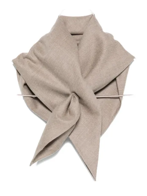 Carven wool scarf