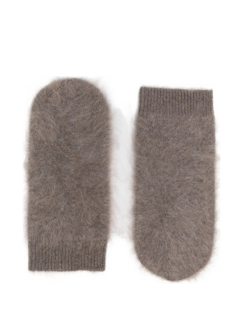 Lisa Yang Cashmere Gloves In Brown