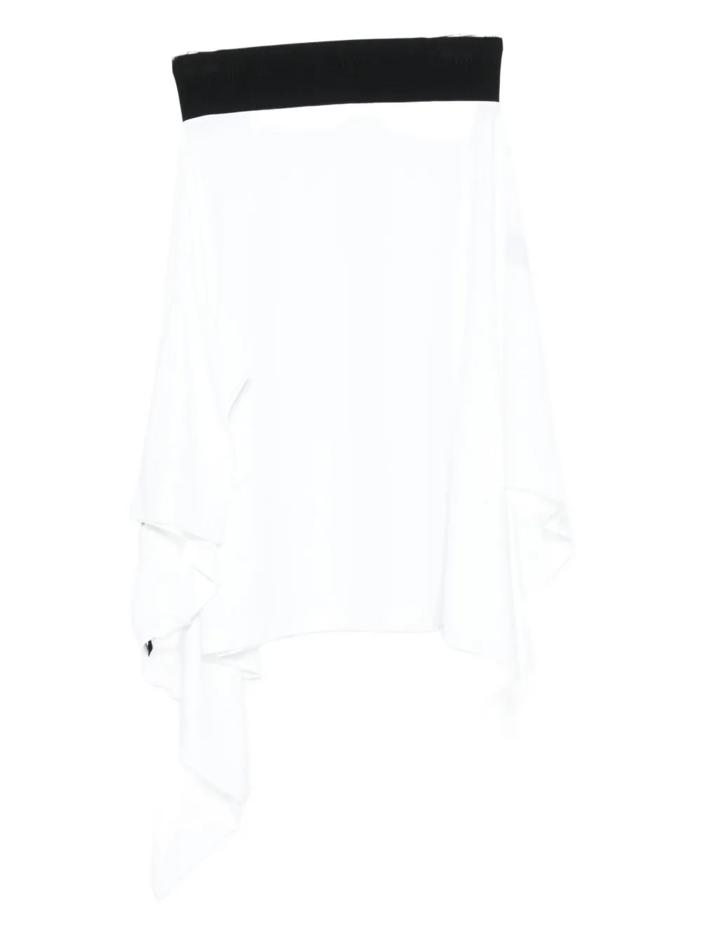 Alainpaul Asymmetric Skirt In White