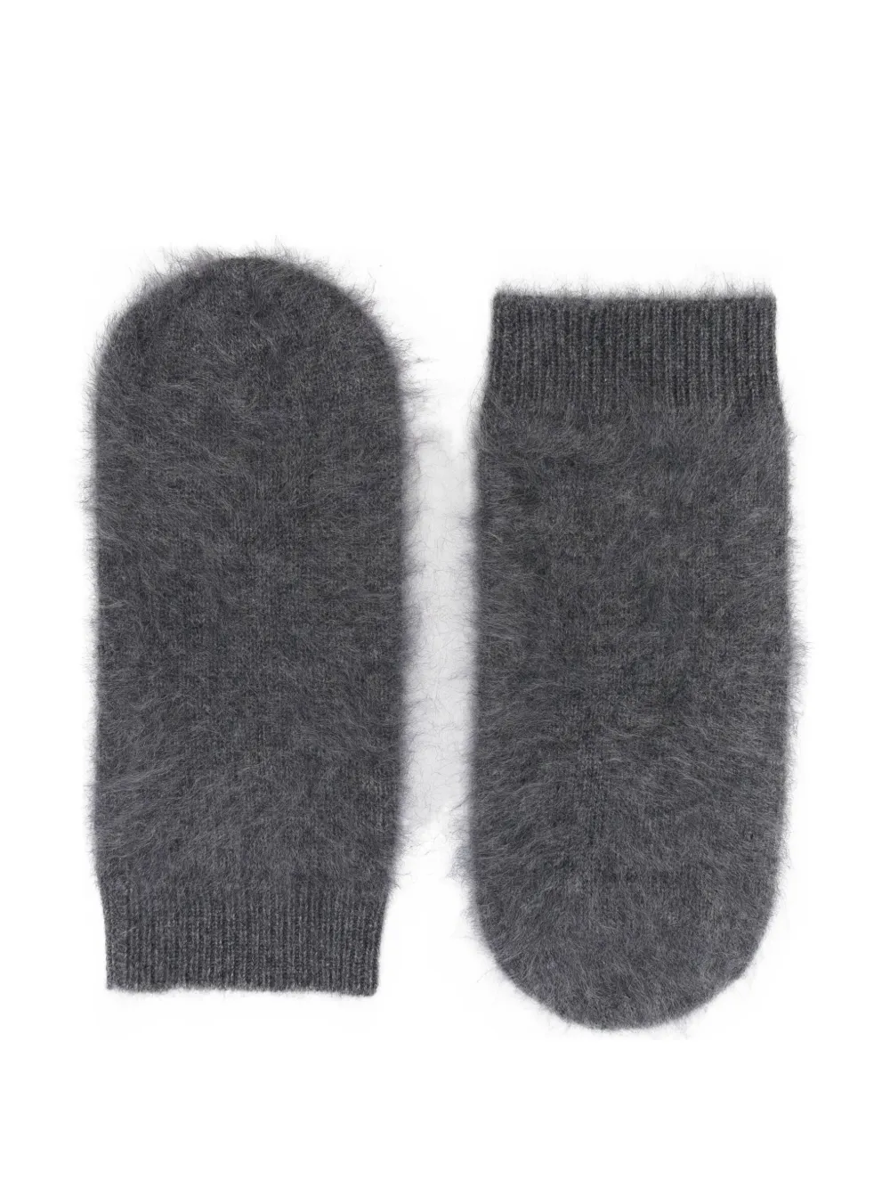 Lisa Yang Cashmere Gloves In Gray