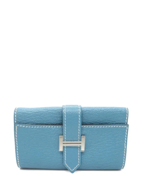 Hermès Pre-Owned 2024 Chevre Mysore Bearn Ring Case key holder