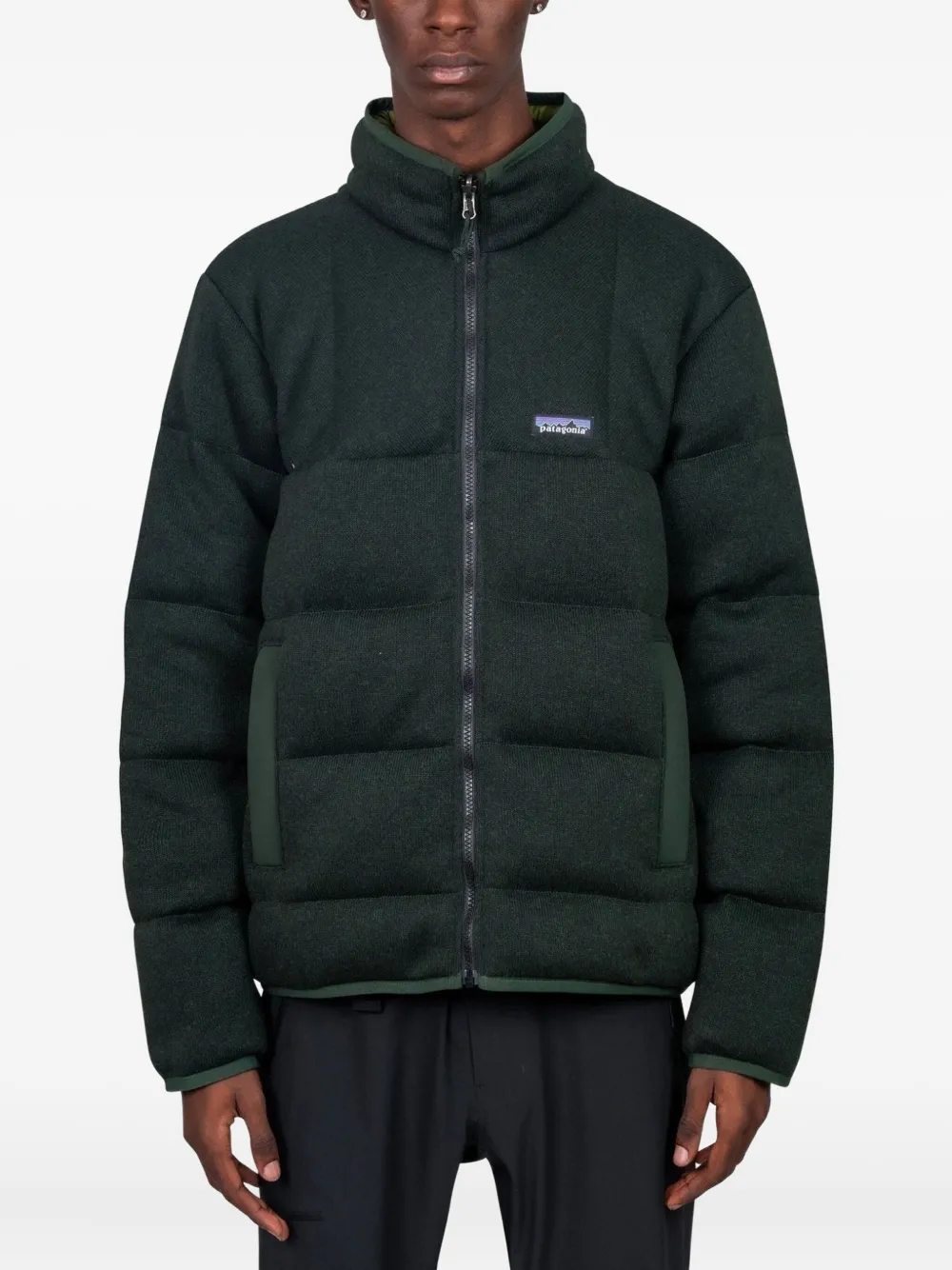 Patagonia reversible down jacket | Green | Image 1