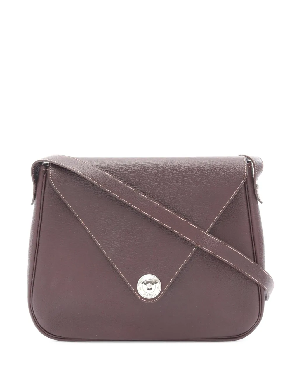 Hermès Pre-Owned 1999 ブッフル スキッパー クリスティーヌ ショルダーバッグ - ブラウン Hermès Pre-Owned 1999 ブッフル スキッパー クリスティーヌ ショルダーバッグ - ブラウン