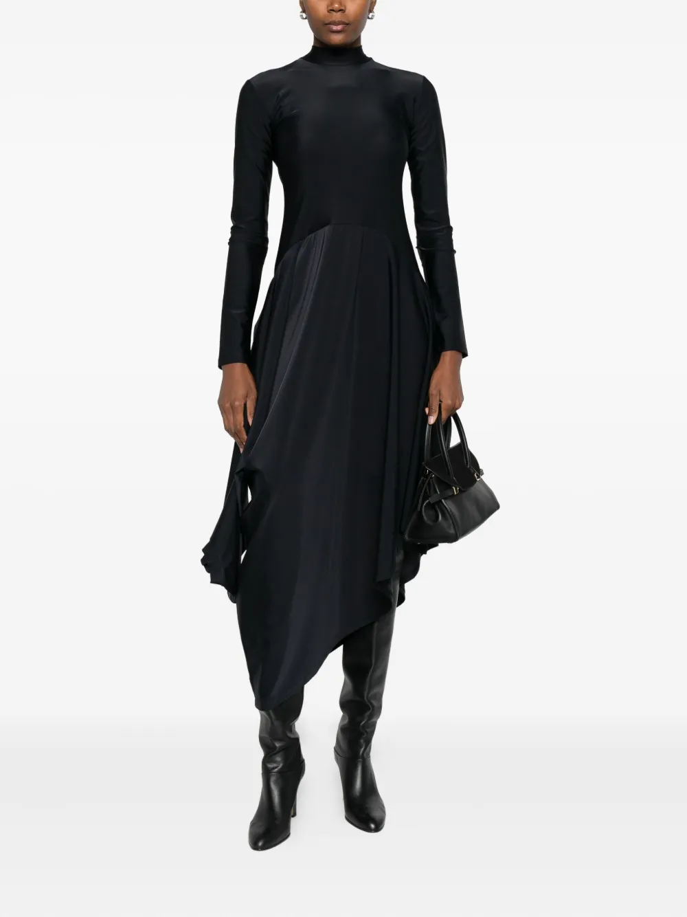 ALAINPAUL DRESS - Zwart