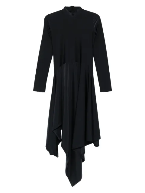 ALAINPAUL vestido asimétrico drapeado