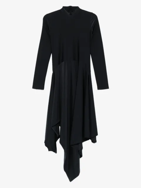 ALAINPAUL draped asymmetric dress