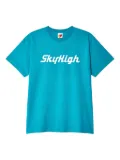 Sky High Farm logo-print T-shirt - Blue