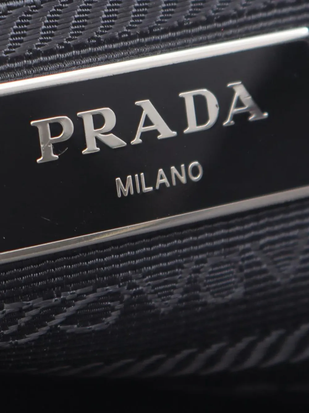 Pre-owned Prada 2013-2025 Impuntu Tessuto Open Convertible Tote Satchel In Black