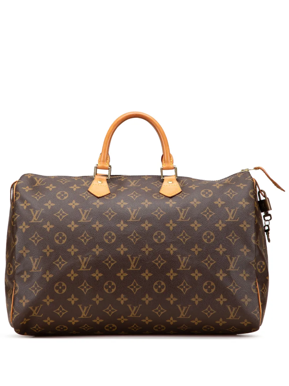 Louis Vuitton Pre-Owned 2000 モノグラム スピーディ 40 ボストンバッグ - ブラウン Louis Vuitton Pre-Owned 2000 モノグラム スピーディ 40 ボストンバッグ - ブラウン