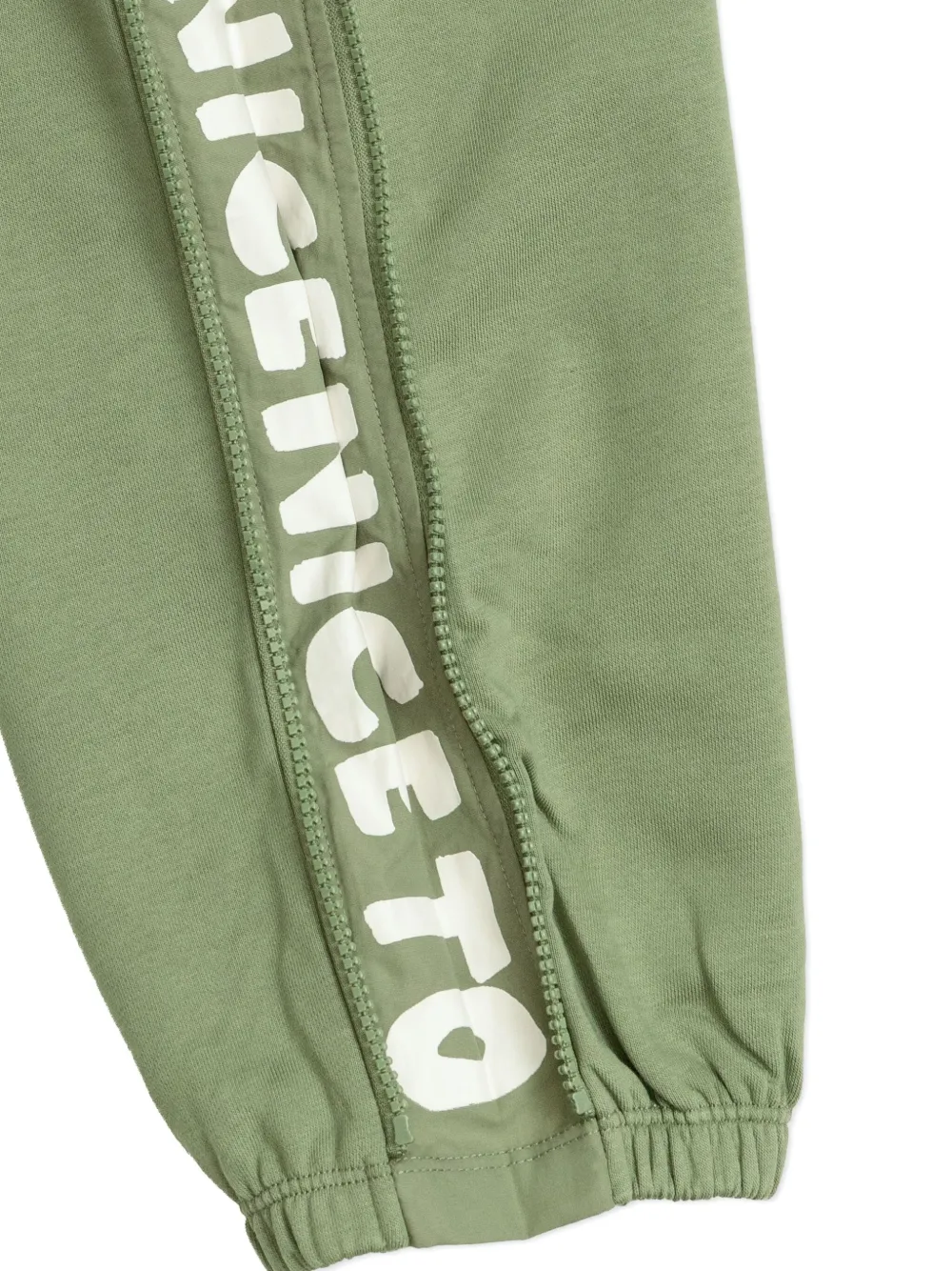 Stella McCartney Kids Trainingsbroek met ritsdetail Groen