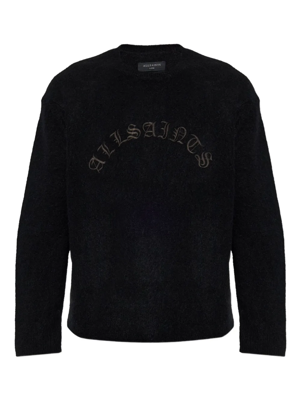 AllSaints suéter con bordado Curva | negro | Image 1