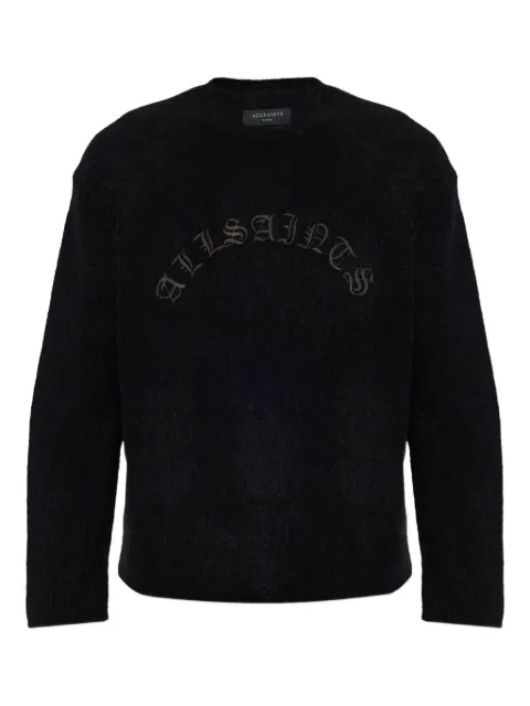 AllSaints suéter con bordado Curva