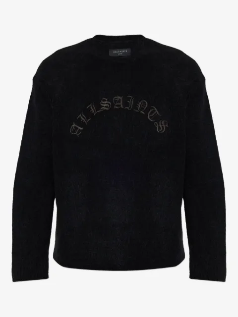 AllSaints Curv embroidered sweater