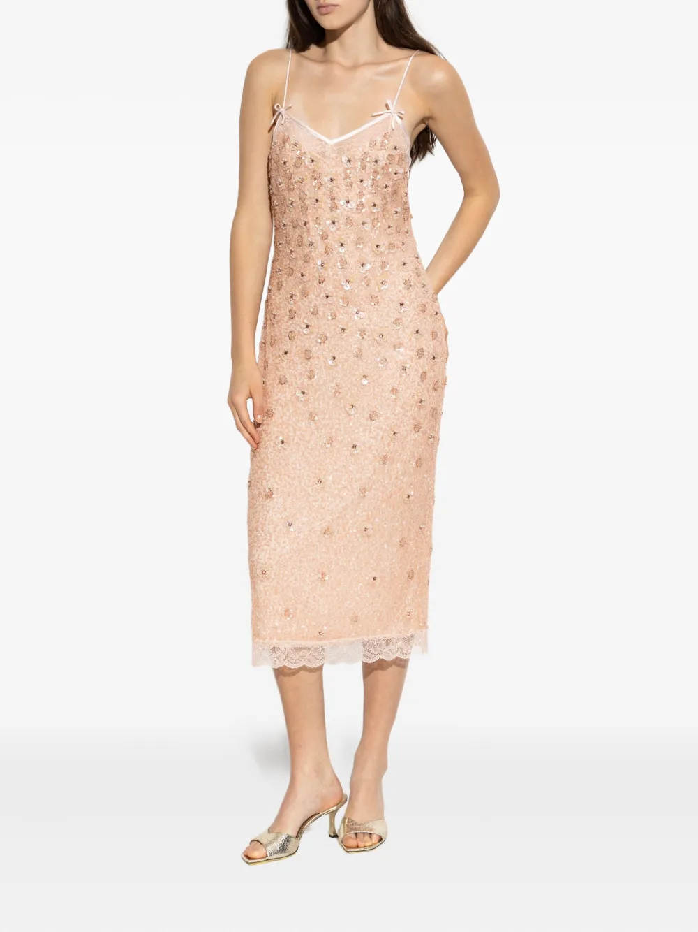 Loveshackfancy Mirrian Dress In Pink