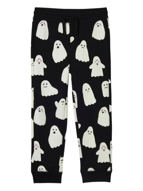 Stella McCartney Kids ghost-print track pants