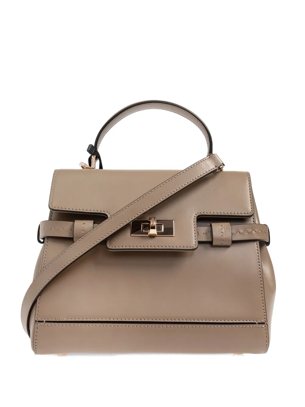 Max Mara Borsa tote Margaux con fibbia - Toni neutri