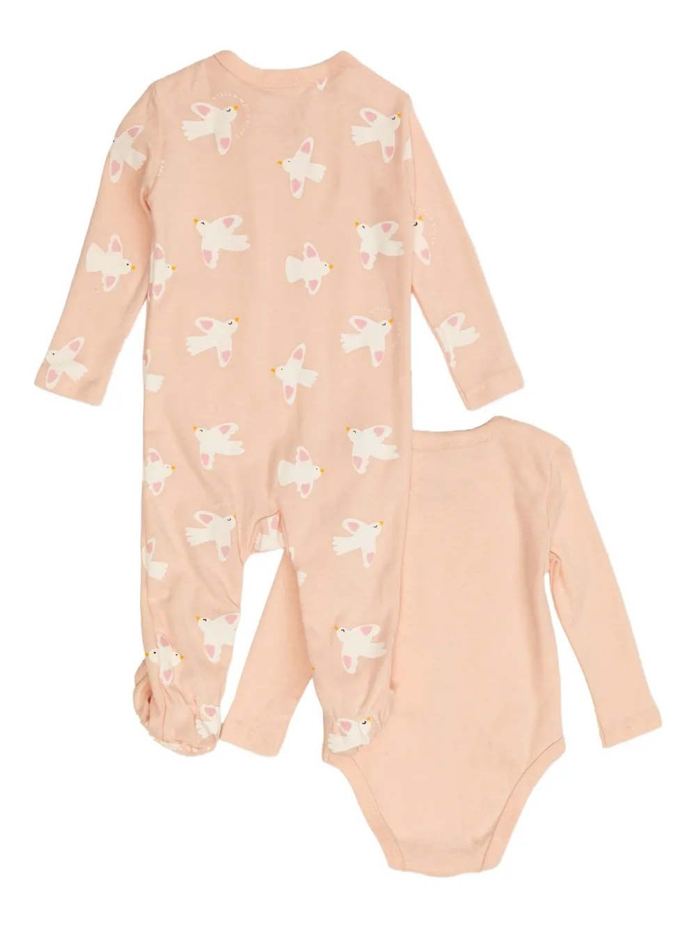 Stella McCartney Kids Babypakje met duifprint Roze