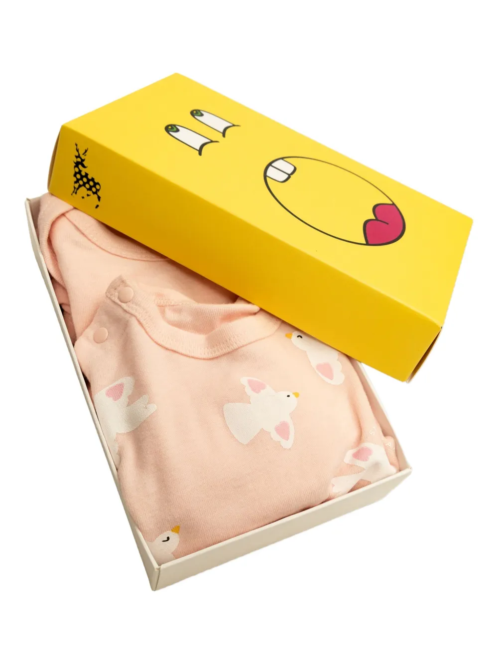 Stella McCartney Kids Babypakje met duifprint Roze