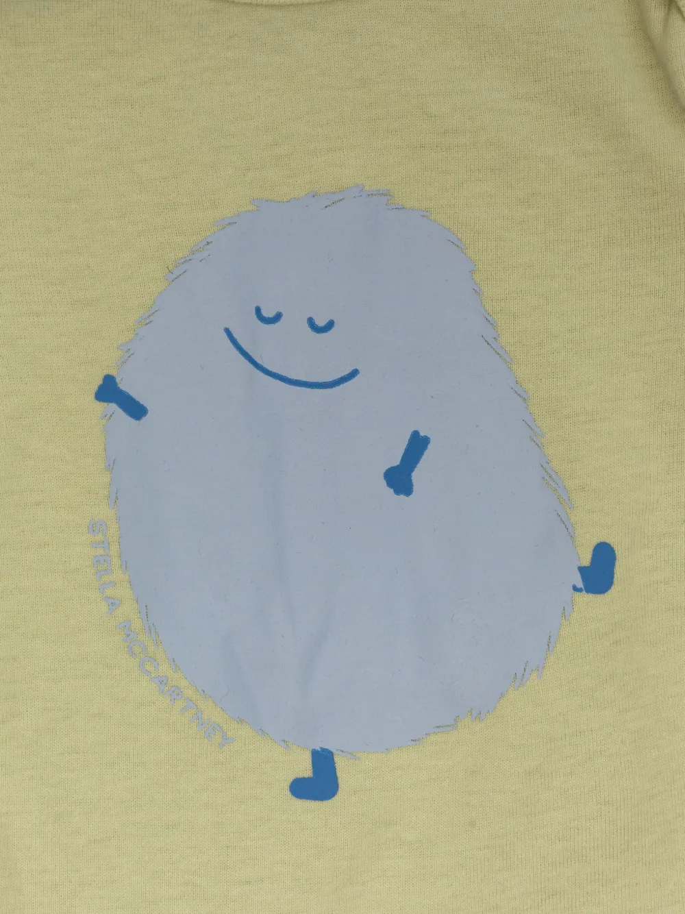 Stella McCartney Kids Twee pyjama's met monsterprint Grijs