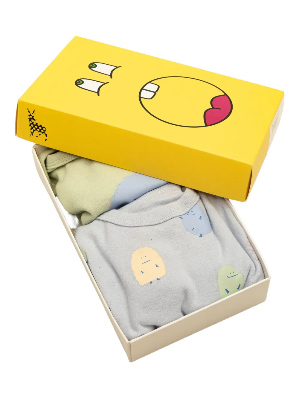 Stella McCartney Kids Twee pyjama's met monsterprint Grijs