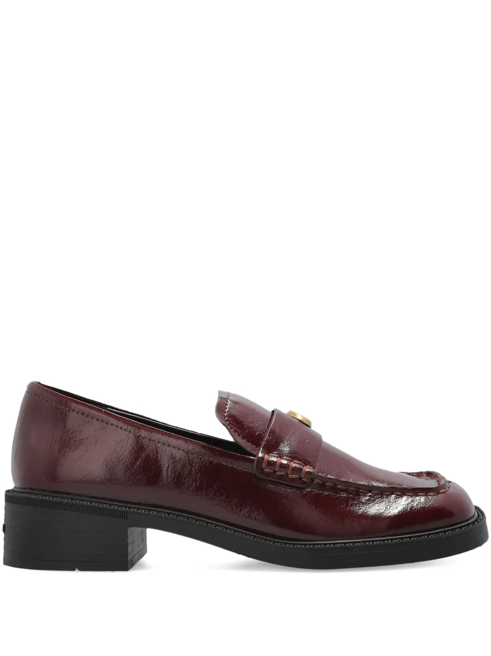 Coach 25mm Penny Loafers In Multi