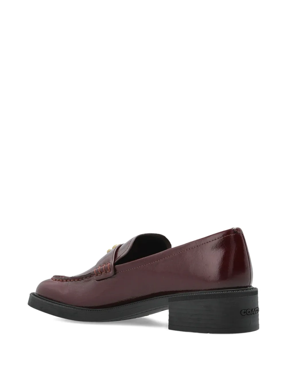 Coach 25mm loafers Rood