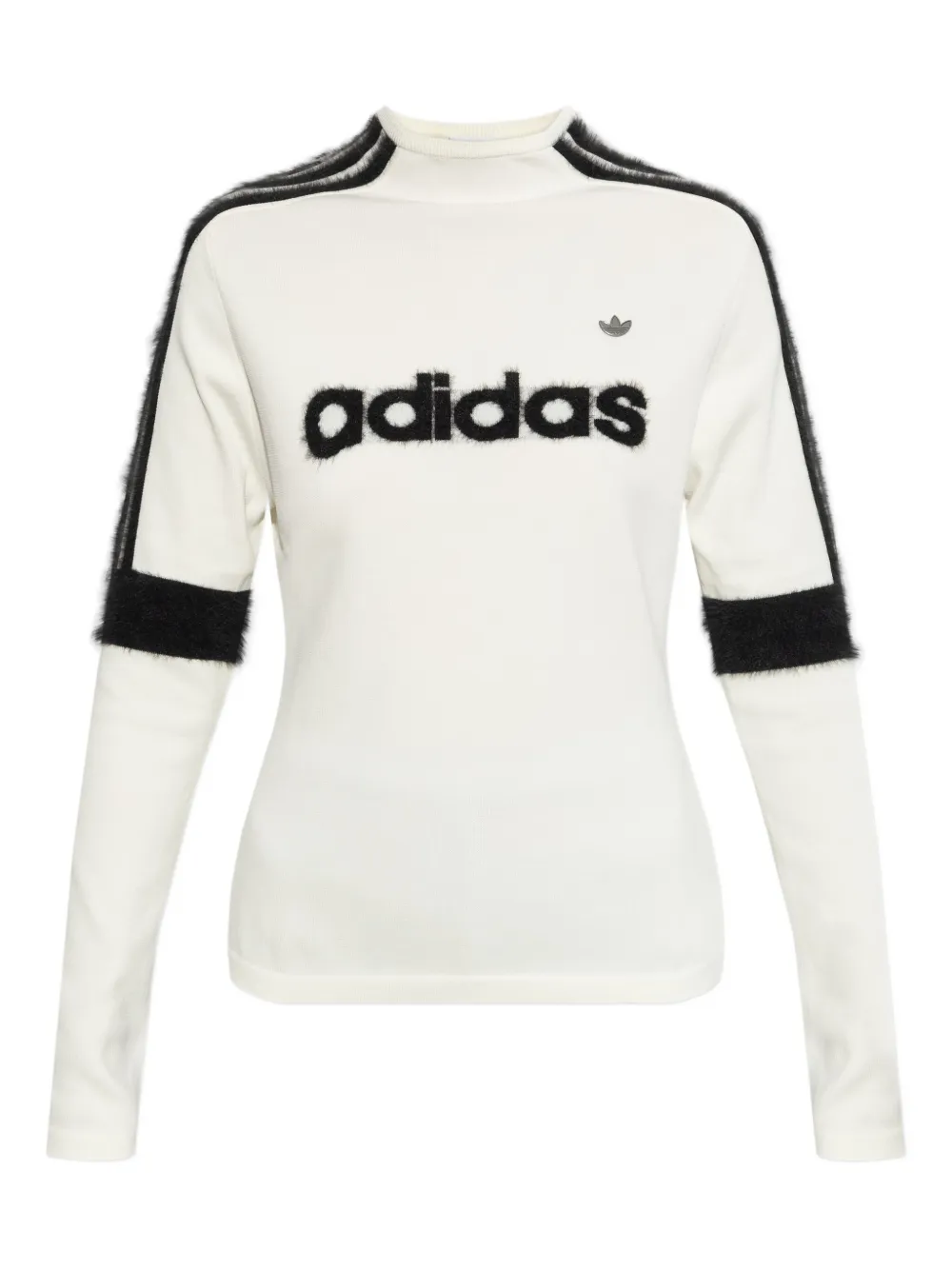 adidas logo-detail long-sleeve T-shirt | White | Image 1