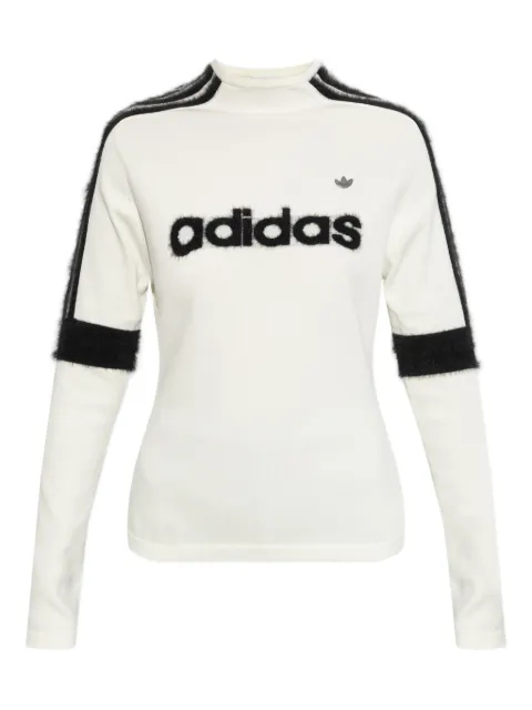 adidas logo-detail long-sleeve T-shirt