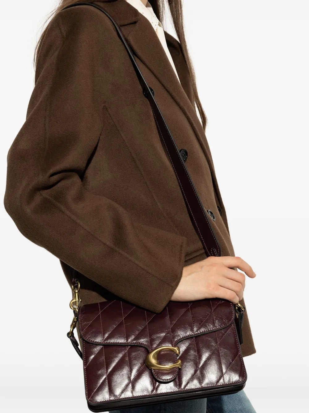 Coach Tabby chain shoulder bag - Rood