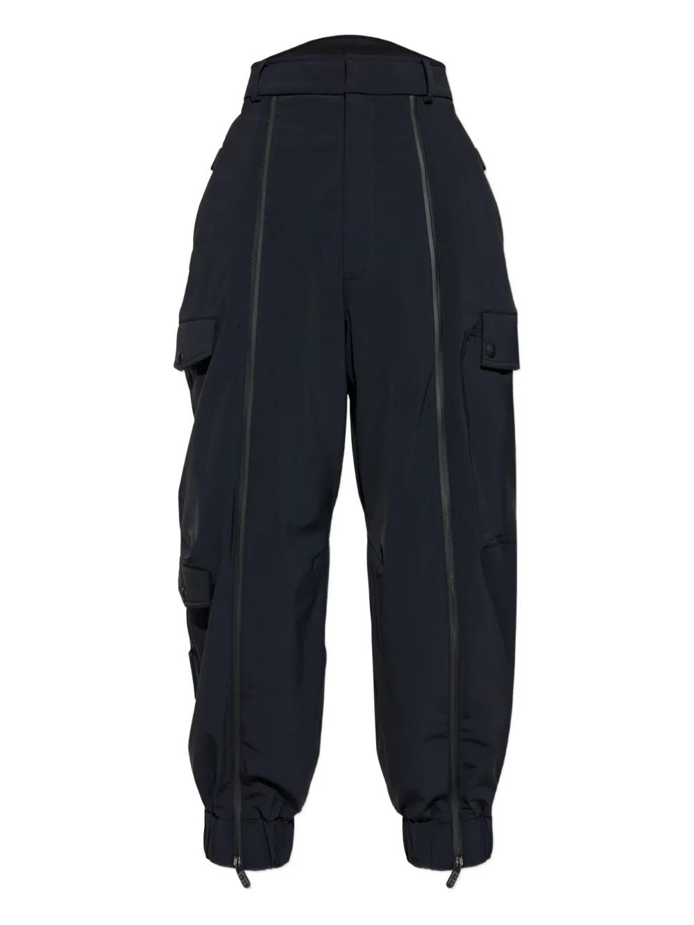 Giorgio Armani zip-embellished cargo trousers | Blue | Image 1