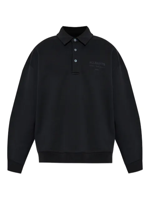 AllSaints XANDER collared polo shirt