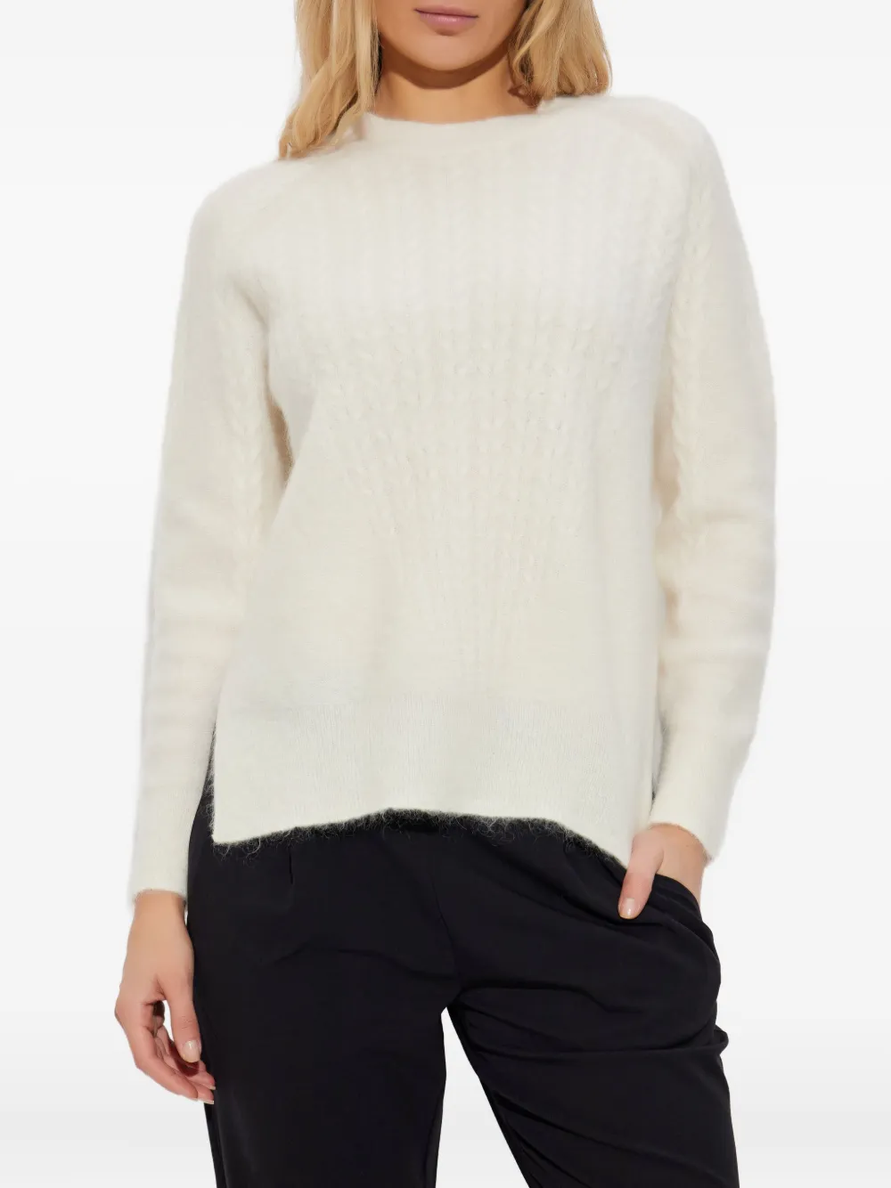  Allsaints Jersey Kit De Punto De Ochos - Blanco 