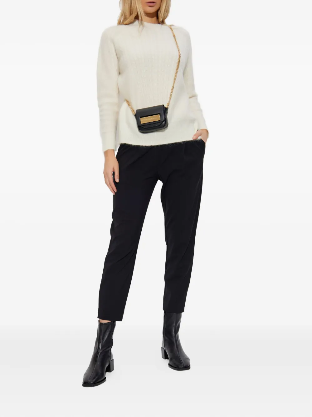  Allsaints Jersey Kit De Punto De Ochos - Blanco 
